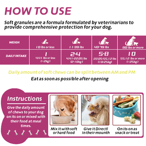 Pet Yuan 2025 yeni sağlık takviyesi köpekler vitamin çiğneme köpek maması glukozamin kalça ve ortak bakım takviyesi - Product Image 6