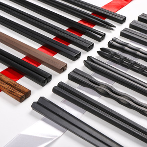 Baguettes de service en alliage, baguettes pointues haut de gamme pour restaurants, hôtels et autres établissements, fabriquées en plastique - Product Image 1