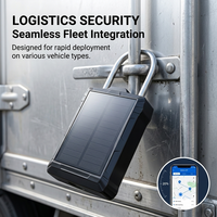 Traceur GPS 4G NFC BLE IoT pour conteneurs avec contrôle à distance et E-Lock pour la logistique agréée