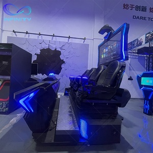 Jeux de réalité virtuelle à pièces de monnaie les plus récents de <span class=keywords><strong>2023</strong></span>, configuration multijoueur, projet de 4 sièges, cinéma de réalité virtuelle 9D, ensembles de réalité virtuelle pour centre de jeux - Product Image 6