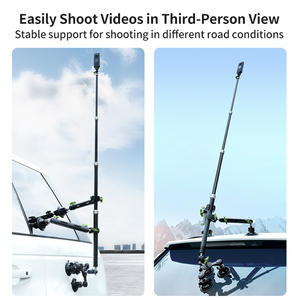 Dégagement rapide 360 caméra Selfie bâton télescopique <span class=keywords><strong>bras</strong></span> de flèche Action support de caméra support d'aspiration support de caméra pour voiture - Product Image 4