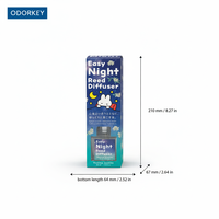 Diffuseur en verre à roseaux fonctionnel pour favoriser le sommeil, parfum jasmin apaisant, 90 ml, longue durée, écologique, non toxique