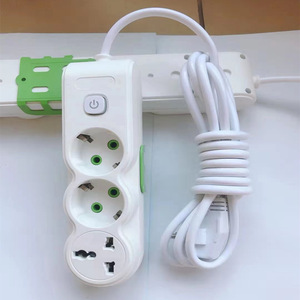 Europäischer Standard Steckdosenleiste mit USB-Anschlüssen für Nahost, Philippinen, Vietnam, Thailand – Steckdosenleiste mit Stecker - Product Image 4