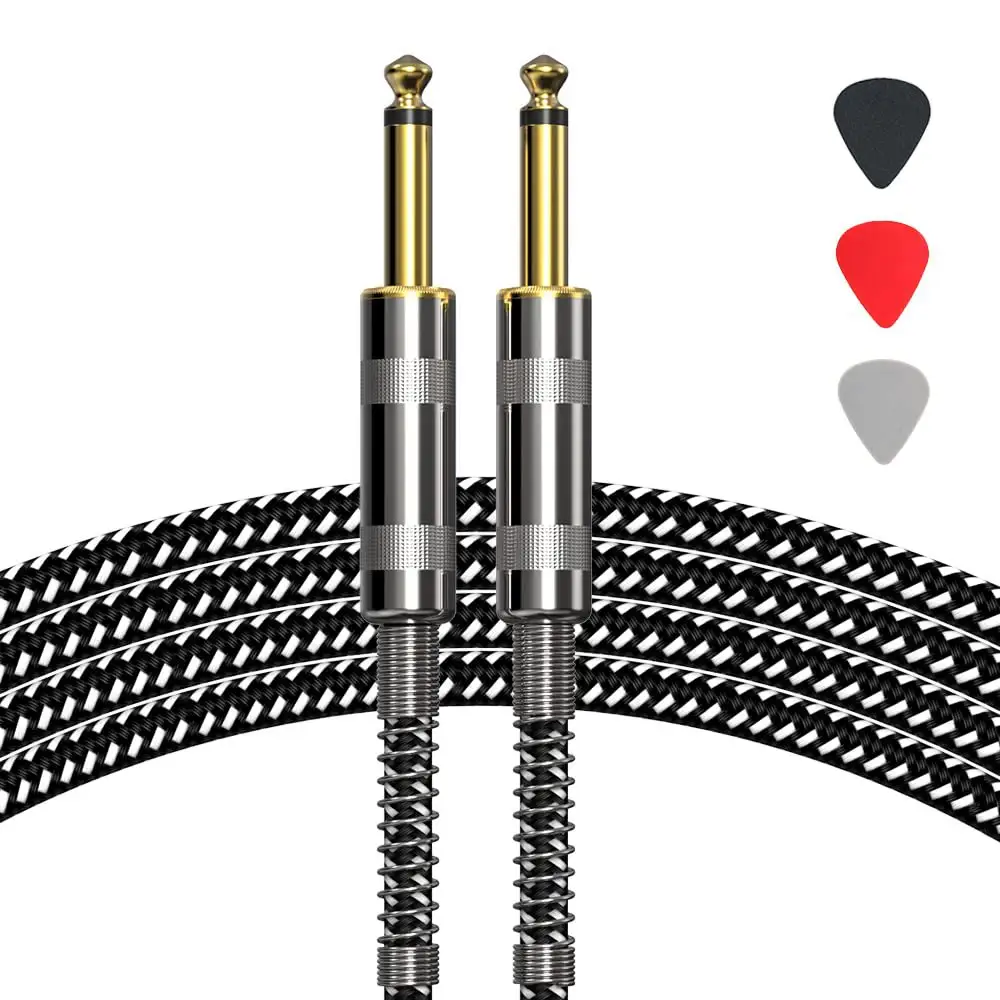 Di alta qualità per ridurre il rumore strumento ad alte prestazioni professionali per chitarra basso microfono linea di accordatura linea audio