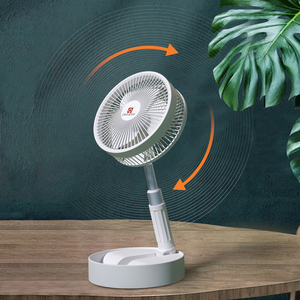 Mini Ventilador USB Portátil, Batería Recargable <span class=keywords><strong>de</strong></span> 7200 mAh, Ventilador Eléctrico <span class=keywords><strong>de</strong></span> Pie, Plegable, Telescópico, con Soporte <span class=keywords><strong>de</strong></span> Escritorio para el Hogar - Product Image 3