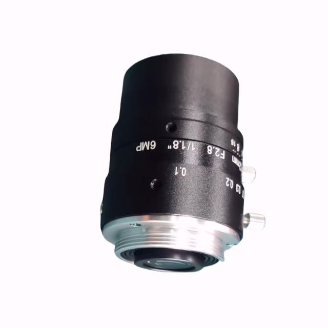 6MP 12mm C-Mount Industrial Camera Lens 1/1.8" Adjustable Focal Length F2.8-16 for 3D Cameras & Scanners