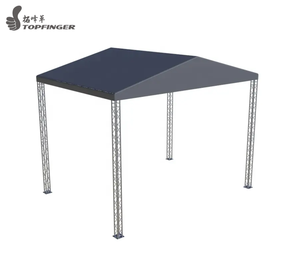 Armadura de techo de escenario de tamaño personalizado, espiga de aleación de aluminio, iluminación exterior, dosel de armazón certificado TUV para escenario/evento/fiesta - Product Image 1