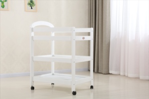 <span class=keywords><strong>Fasciatoio</strong></span> Moderno Personalizzato in Legno con Ruote per Camera da Letto e Soggiorno - Product Image 4