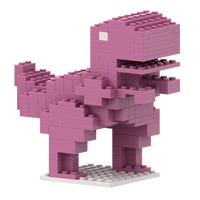 Bloques de Construcción de Dinosaurios Personalizados, Modelo de Regalo Creativo, Colección para Exhibición, Diseño Personalizado, Bloques de Construcción OEM ODM