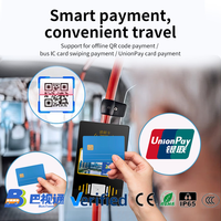 Terminal de paiement intelligent Android pour bus et véhicules avec QR, NFC, paiement sans contact RFID et solution de gestion de flotte
