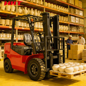 HILT Serie <span class=keywords><strong>7t</strong></span> Diesel CE ISO Aangepaste Vorkpositioneerder 4000mm Hefhoogte Heftruck - Product Image 3