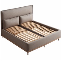 2025 Neuankömmling Custom Bett rahmen Full Size Plattform Holz Doppelbett rahmen King Size Queen gepolsterter Bett rahmen