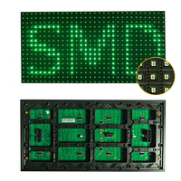 Pantalla LED para Exteriores de Alto Brillo P10, Pantalla Publicitaria, IP65 Impermeable, Pantalla Dividida Inteligente, Panel Programable