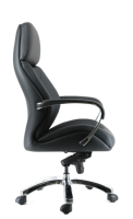 Chaise de bureau pivotante de style moderne et luxueux, inclinable, réglable en hauteur, base en alliage d'aluminium, multifonctionnelle à 4 positions