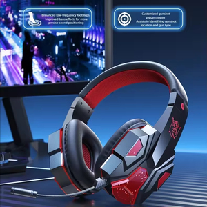 Wireless <b>Gaming</b> On-Ear & Over-Ear Headset Esports Head-mounted with Wired/Wireless TF Card Slot Multi-Mode Headphones - Product Image 4