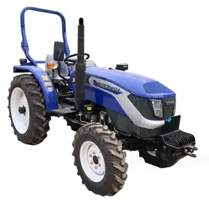 Rumah kaca pertanian traktor beroda 40hp 50hp, traktor empat roda
