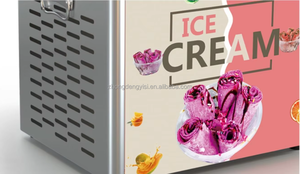 Máquina Portátil de Helado Frito, Máquina Pequeña de Helado Frito de Sobremesa, Máquina de Yogur, Mini Máquina de Helado - Product Image 4