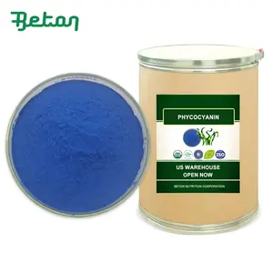 Pure Natural E6 E40 Powder Blue Pigment Spirulina Extract Blue Phycocyanin E6 E10 E18 E40 Powder Spirulina Extract