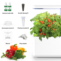 Système de jardin hydroponique d'intérieur intelligent IGS-10 Design moderne avec 7 dosettes pour la culture hydroponique à domicile