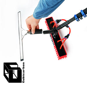 Système de nettoyage de vitres à haute pression avec perches télescopiques en fibre de carbone et perche à eau - Product Image 4