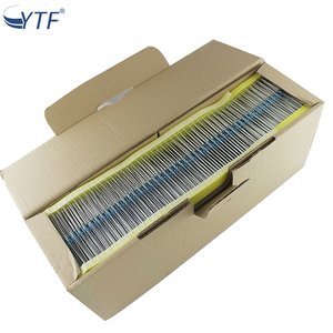 Nhà Sản Xuất Trung Quốc 5.1 Ohm 470 Ohm 1% 1/<span class=keywords><strong>2Watt</strong></span> Điện Trở Màng Kim Loại - Product Image 5