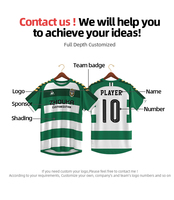 Fournisseur d'usine de maillots de football rétro personnalisés OEM, t-shirt de football en jacquard pour vêtements de sport, maillot d'équipe de football, fabricant OEM