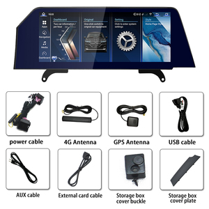 Stwei Android 13 Nouveau Écran Anti-Reflet Bleu Clair Convient pour Bmw X5 E70 X6 E71 CarPlay Sans Fil Auto Multimédia Automobile - Product Image 6