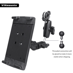 8"-14" Extended Universal <b>Tablet</b> Holder Mount <b>for</b> Wheelchair Seat - Product Image 3