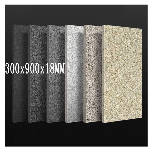 China Factory Direct Marble Texture Paving Stone 300x900x18mm Non Slip Modern Outdoor Hall Driveway Pavers
