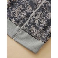 Ensemble de survêtement décontracté gris pour femme, style coréen, chic et jeune, avec sweat à capuche zippé et pantalon de jogging, 2 pièces, collection automne-hiver