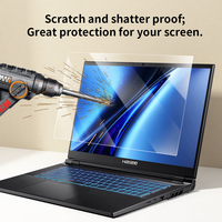 Protecteur d'écran universel pour ordinateur portable en verre trempé pour MacBook HP Dell Lenovo Asus 13 14 15 16 pouces HD Clear Blue Light Filter