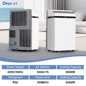 เครื่องปรับอากาศเคลื่อนที่ราคาประหยัดสำหรับห้องเดี่ยว ขนาดพกพา 12000BTU เครื่องปรับอากาศแบบพกพา ราคาถูก 12000btu - Product Image 3