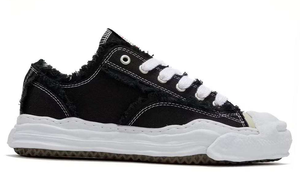 Men's Mmy LOW <b>TOP</b> SNEAKERS Sanyuan Kang Breathable Mesh Rubber Outsole Front Closure Campus Low-Cut Retro Couple Shoes - Product Image 3