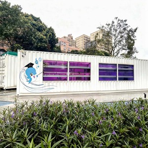 Skyplant Ferme commerciale clé en main en conteneur aéroponique avec couverture en polypropylène, unité de culture intelligente et automatisée de légumes et de fourrage - Product Image 1