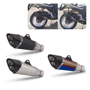 CHmotor 51mm 60mm Universal Motorrad Auspuff Schalldämpfer aus Kohlefaser mit DB-Killer - Product Image 1