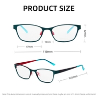 Nueva Montura Óptica de Acetato de Marco Completo con Diseño de Bloques de Color, Personalizable y a la Moda para Venta al por Mayor SFK-208