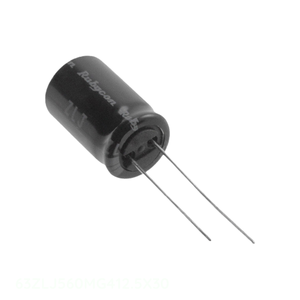 ตัวเก็บประจุแบบ CAP ALUM 560UF 20% 63V RADIAL TH แบบ Through Hole 63ZLJ560MG412.5X30 560 ยูเอฟ - Product Image 1