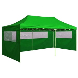 Tente de réception pliante 10x20 avec structure en aluminium robuste et couverture en PVC enduit violet - Product Image 1