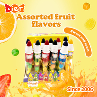 Bonbons Vente en gros Jouet bonbon personnalisé pour enfants Mélange de fruits Arc-en-ciel Bubble Gum moulage de crayons Chewing-gum aromatisé fruité Bonbons bonbons