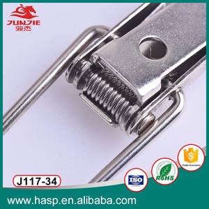 बकल वसंत लोड टॉगल लॉक टॉगल लैच कैबिनेट लैच स्प्रिंग पैडलॉक J117-34 - Product Image 3