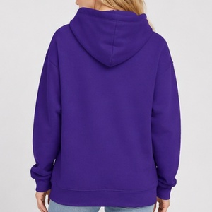 Sweat à capuche personnalisé épais pour <span class=keywords><strong>femme</strong></span>, coupe <span class=keywords><strong>oversize</strong></span>, en coton biologique, coupe-vent, pour le sport et les loisirs, pull d'extérieur - Product Image 3