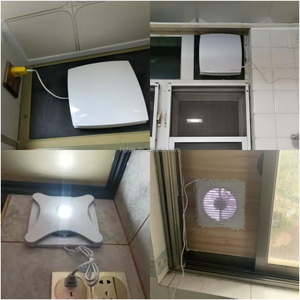 Hon & Guan <span class=keywords><strong>Extracteur</strong></span> <span class=keywords><strong>d</strong></span>'<span class=keywords><strong>air</strong></span> de salle de bain Ventilateur <span class=keywords><strong>d</strong></span>'extraction mural de 6 pouces Utilisation du ventilateur de <span class=keywords><strong>toilette</strong></span> pour projet commercial domestique - Product Image 5