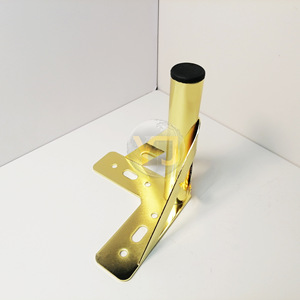 Leaf-shaped <b>Sofa</b> <b>Legs</b> Gold Carbon Steel Contemporary Design Heavy Duty Furniture Support <b>for</b> <b>Sofa</b> Chair Bed - Product Image 2