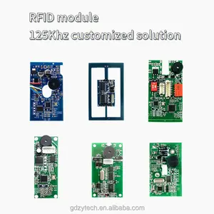 Módulo RFID de proximidad Zhongyan NFC 13,56 MHz, módulo Lector de escritor Wiegand personalizado S50 de 125Khz