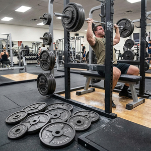Plaques de poids en fonte VIGFIT Fitness, vente en gros, durables, 20 kg, pour musculation, entraînement de force en salle de sport - Product Image 6