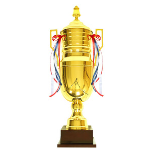 شعار مخصص كأس الكريكيت الهدايا التذكارية الإبداعية رواية وأنيقة كبيرة الحجم قاعدة جميع المعادن بطل الدوري الكأس - Product Image 1