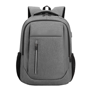 2026 Trending Nylon Oxford Custom Student Backpack Waterproof School Bag with USB Port Stylish Laptop Travel Gift for Men