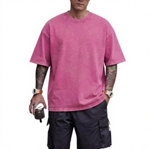 เสื้อยืดโอเวอร์ไซส์ทรงหลวมสำหรับผู้ชายและผู้หญิง ผ้าคอตตอน 100% หนัก 240 GSM ทรงดรอปไหล่ คุณภาพสูง สไตล์วินเทจ ล้างสีแบบแอซิดวอช - Product Image 5