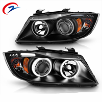 Lampu depan mobil harga pabrik lampu depan LED Halogen 3D mobil rakitan untuk BMW 3 Series F30 E90 5 Series F10 F18 E60 X3 X4 UPGRADE