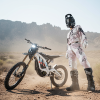 Surron White CLASSIC 2026 10000W 72V 35Ah Moto tout-terrain électrique haute vitesse Surron Light Bee X